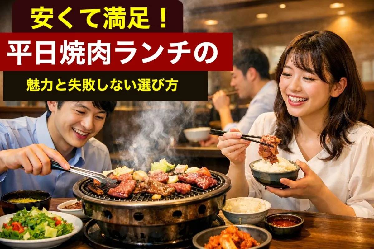 安くて満足！平日焼肉ランチの魅力と失敗しない選び方